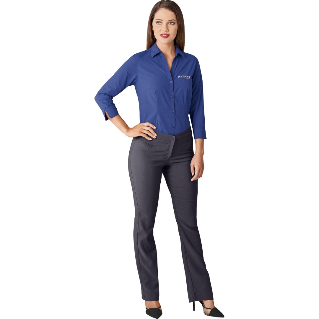 Ladies ¾ Sleeve Viscount Shirt - Image 7