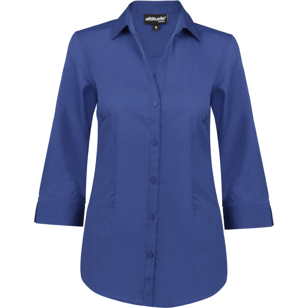 Ladies ¾ Sleeve Viscount Shirt - Image 4