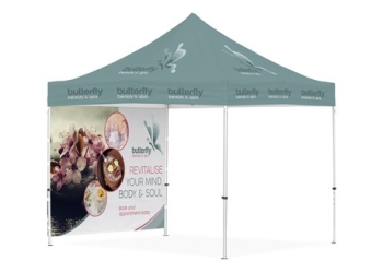 Ovation Sublimated Gazebo 3m x 3m – 1 Full-Wall Skin