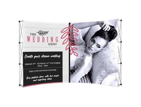 Legend Curved Banner Wall 3.5m x 2.25m - Image 5