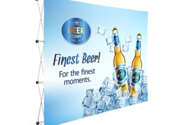 Legend Straight Banner Wall 3m x 2.25m