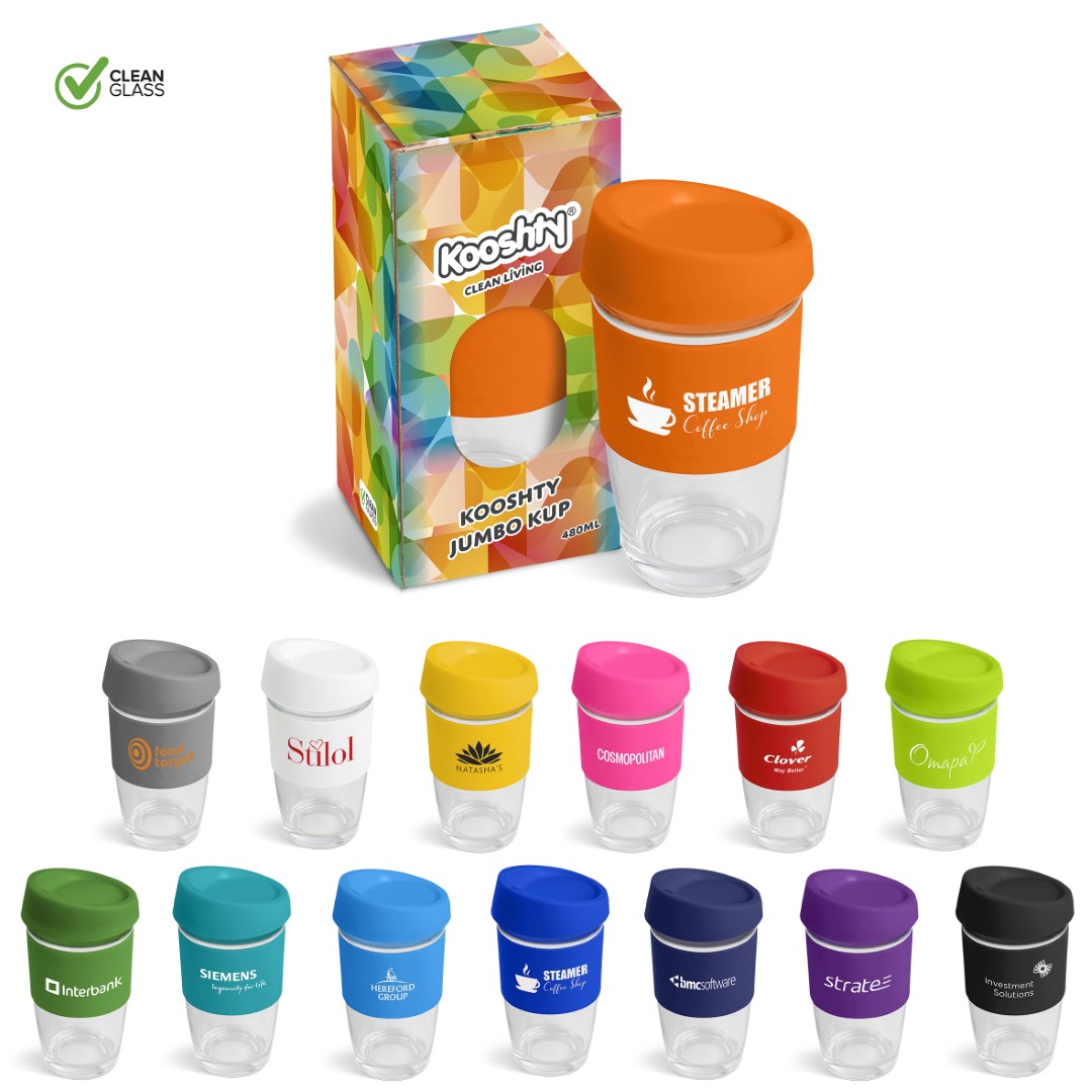Kooshty Jumbo Glass Kup - 480Ml