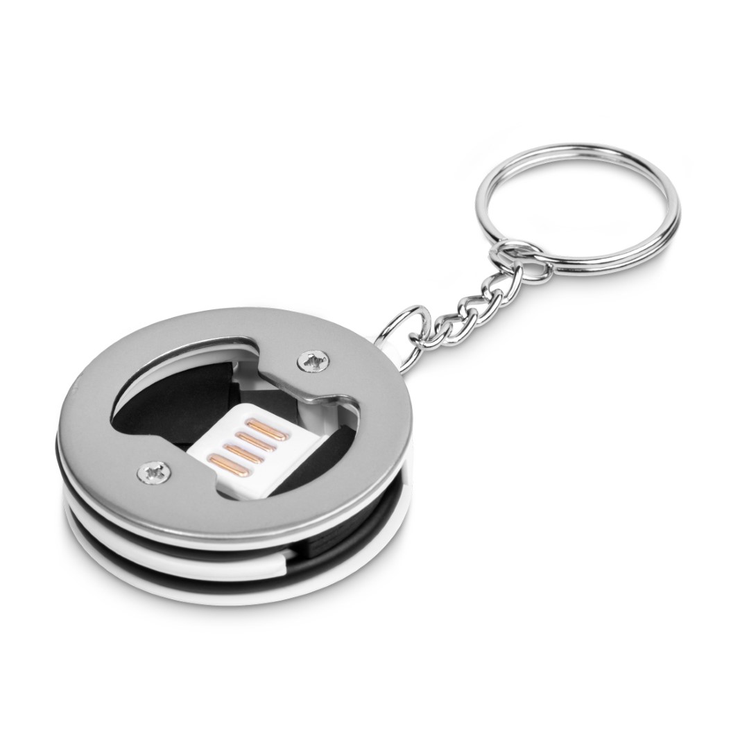 Oco Bottle Opener Keyholder With Charging Cable - Image 2